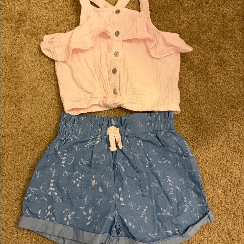 Calvin Klein Light Pink Top